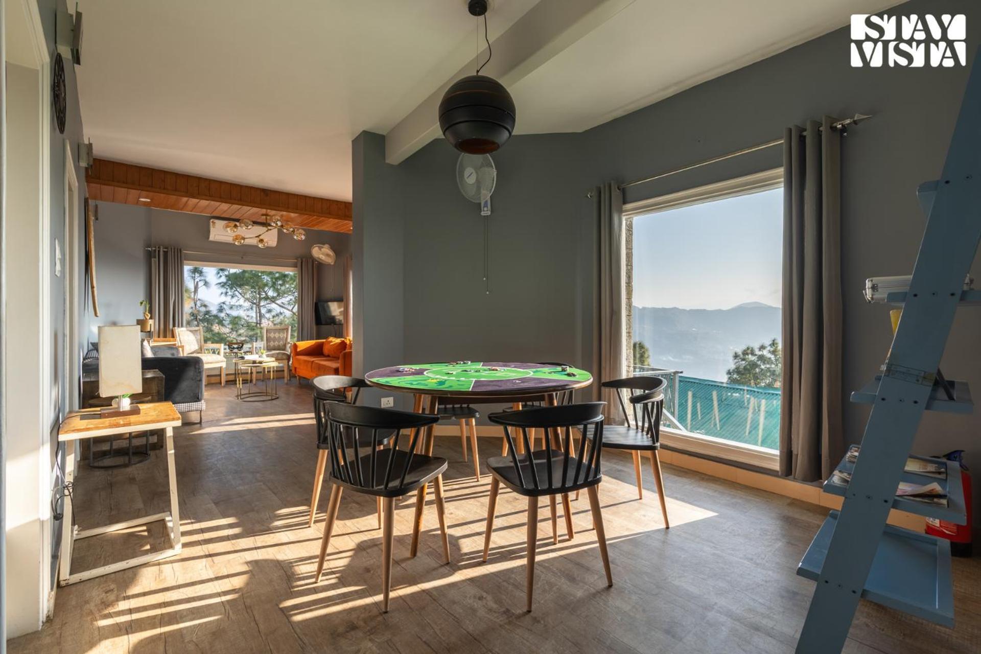 Stayvista At Serene With Outdoor Bonfire Barog Exterior foto