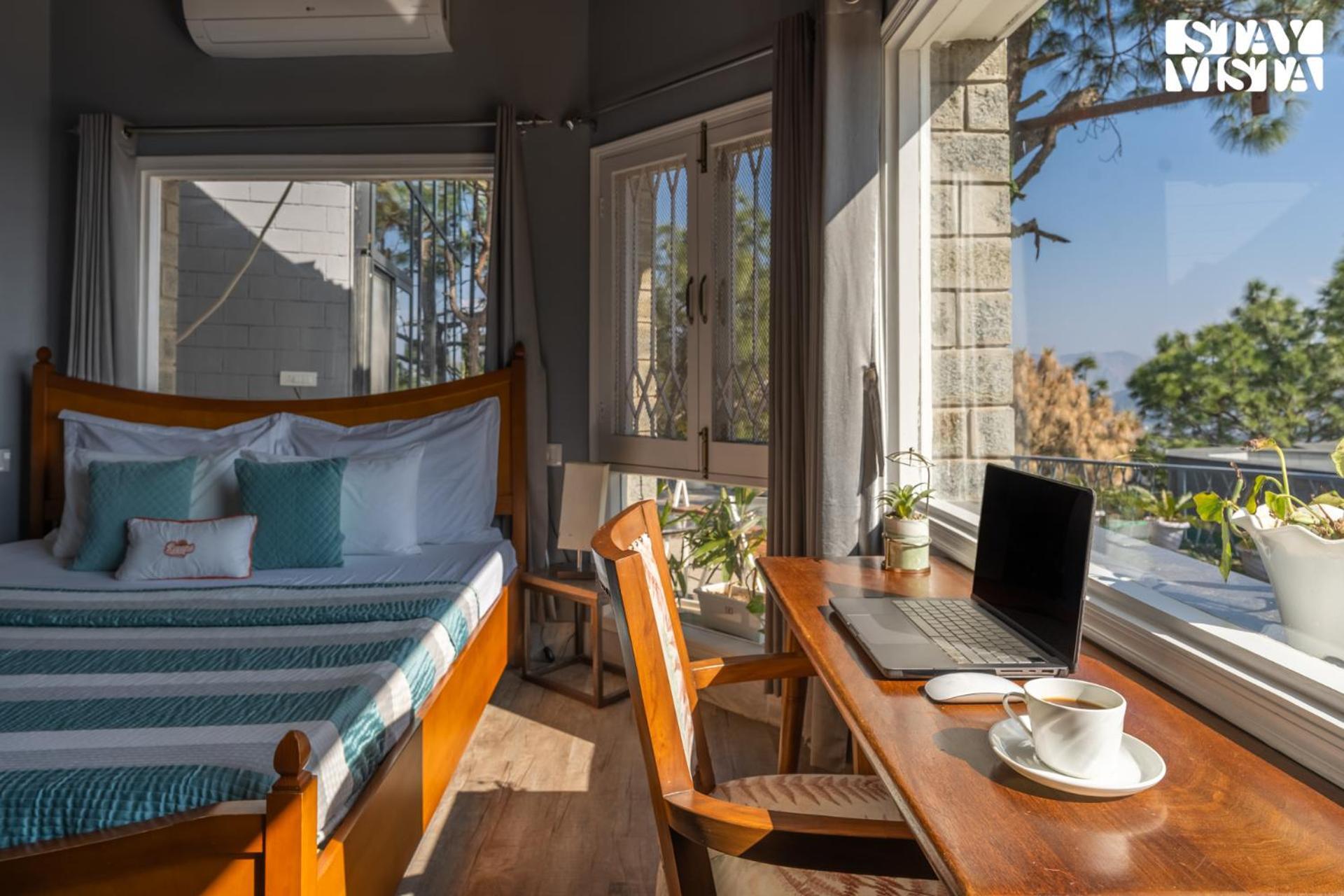Stayvista At Serene With Outdoor Bonfire Barog Exterior foto