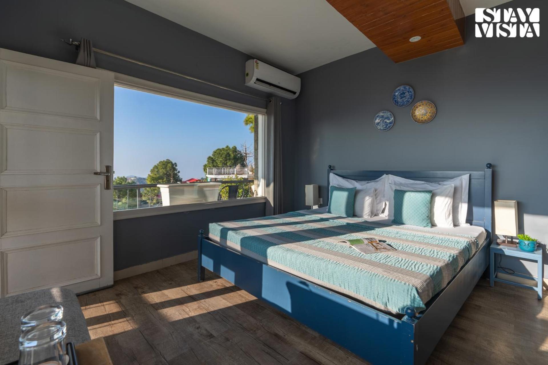 Stayvista At Serene With Outdoor Bonfire Barog Exterior foto